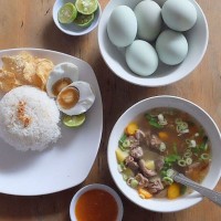 Telor Asin Sop Sapi Gosyen